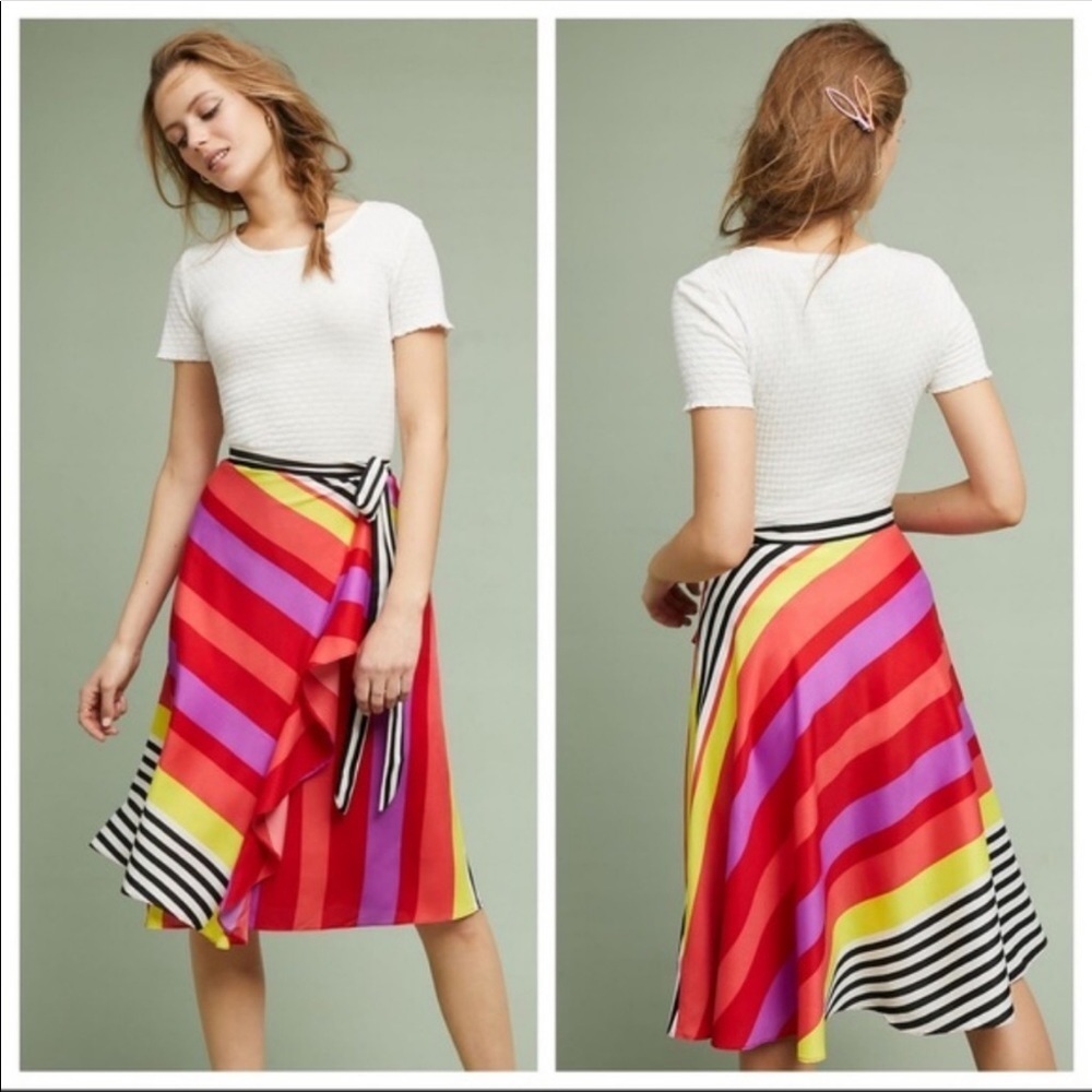 Anthropologie Ranna Gill Lisa wrap skirt no new